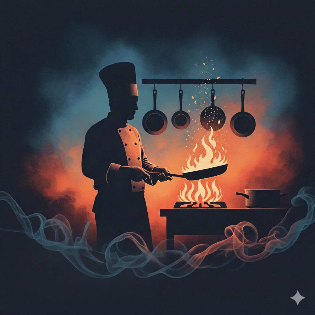 Chef Cooking
